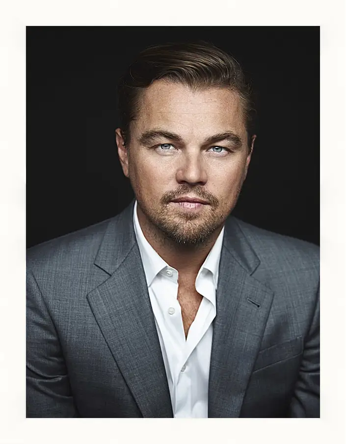 Картина в раме - Леонардо Ди Каприо. Leonardo DiCaprio