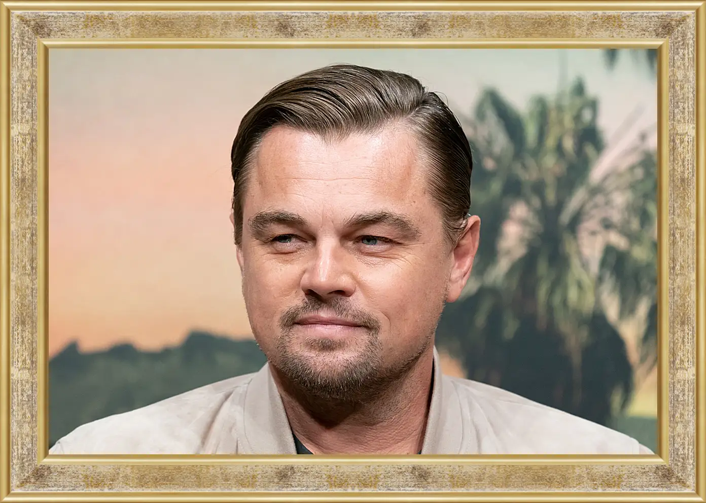 Картина в раме - Леонардо Ди Каприо. Leonardo DiCaprio