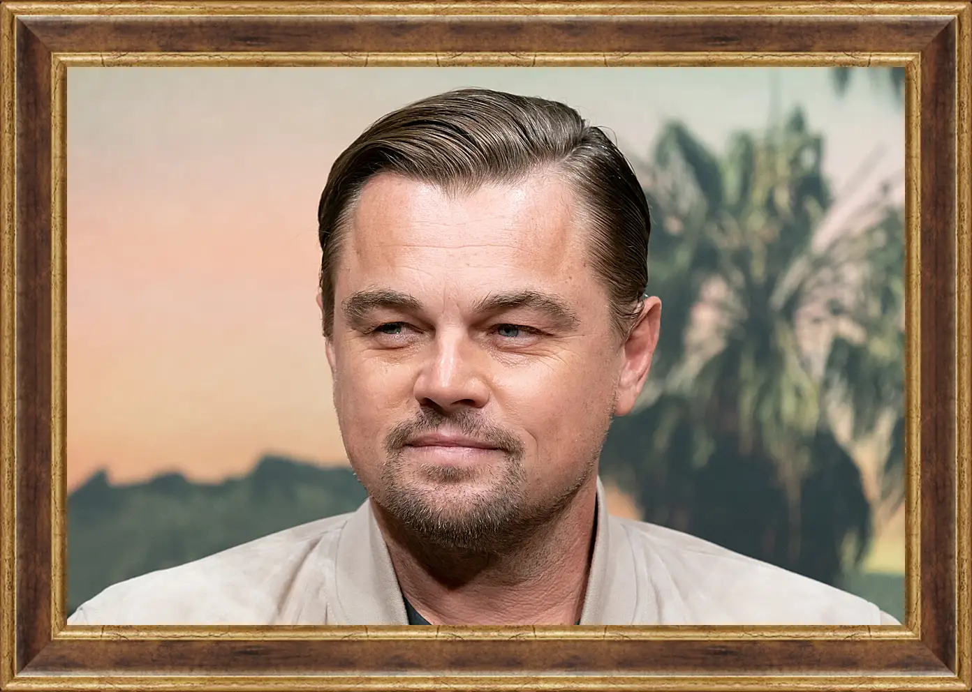 Картина в раме - Леонардо Ди Каприо. Leonardo DiCaprio