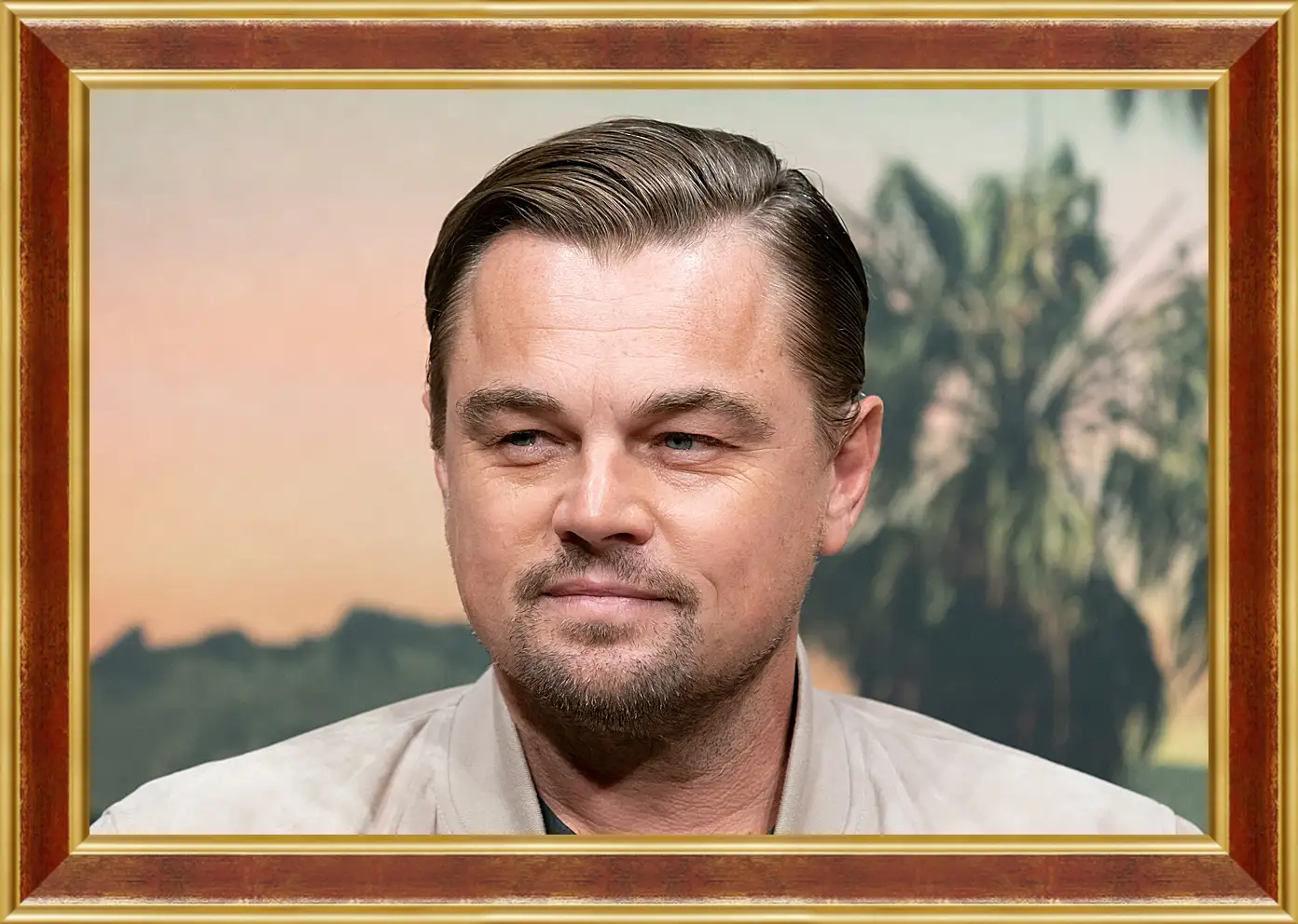 Картина в раме - Леонардо Ди Каприо. Leonardo DiCaprio