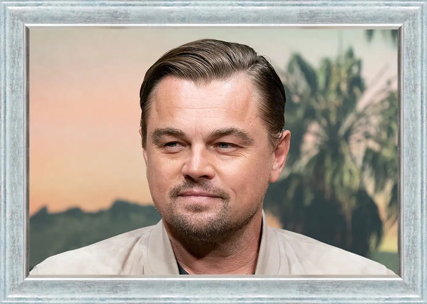 Картина в раме - Леонардо Ди Каприо. Leonardo DiCaprio