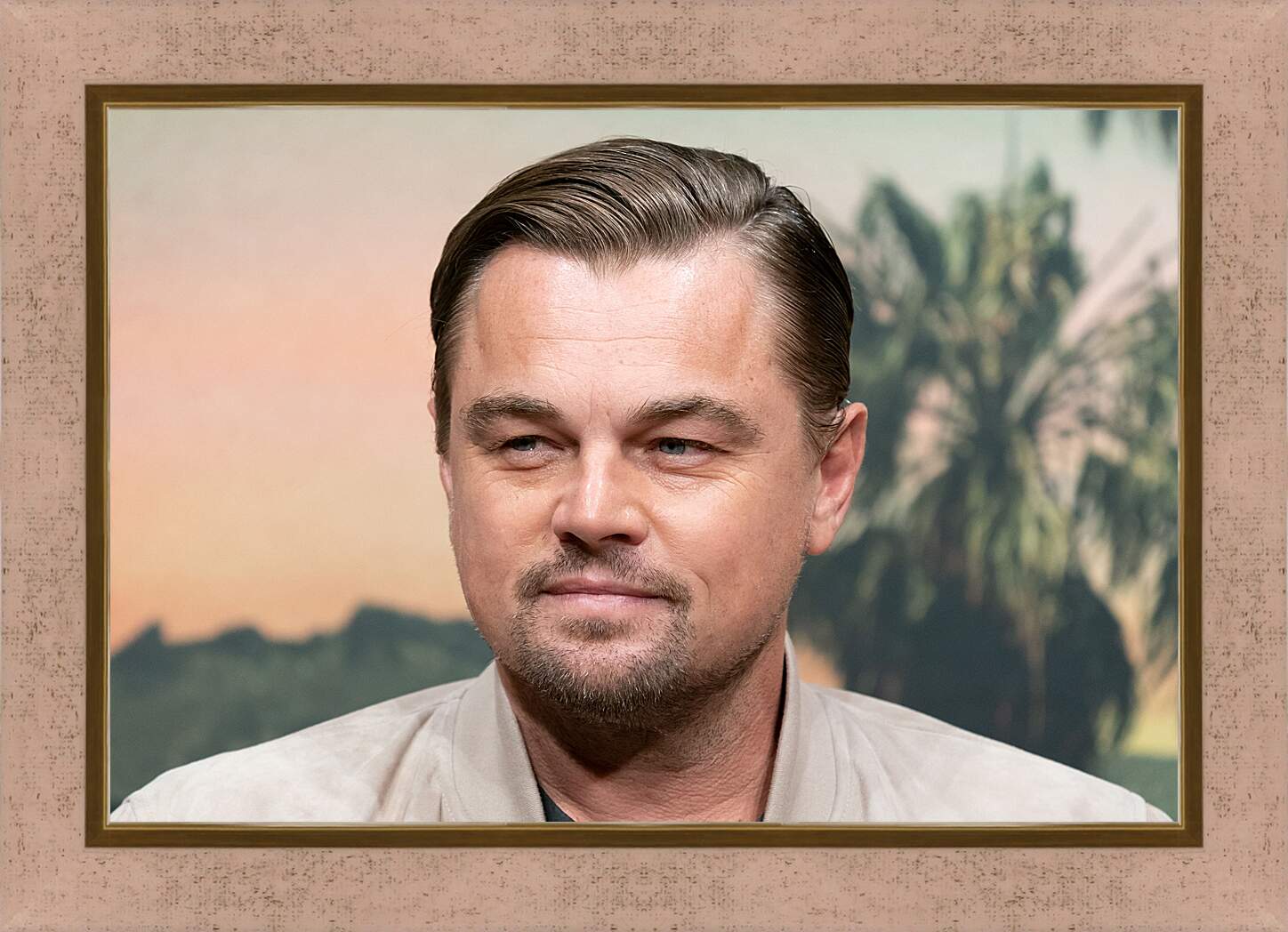 Картина в раме - Леонардо Ди Каприо. Leonardo DiCaprio