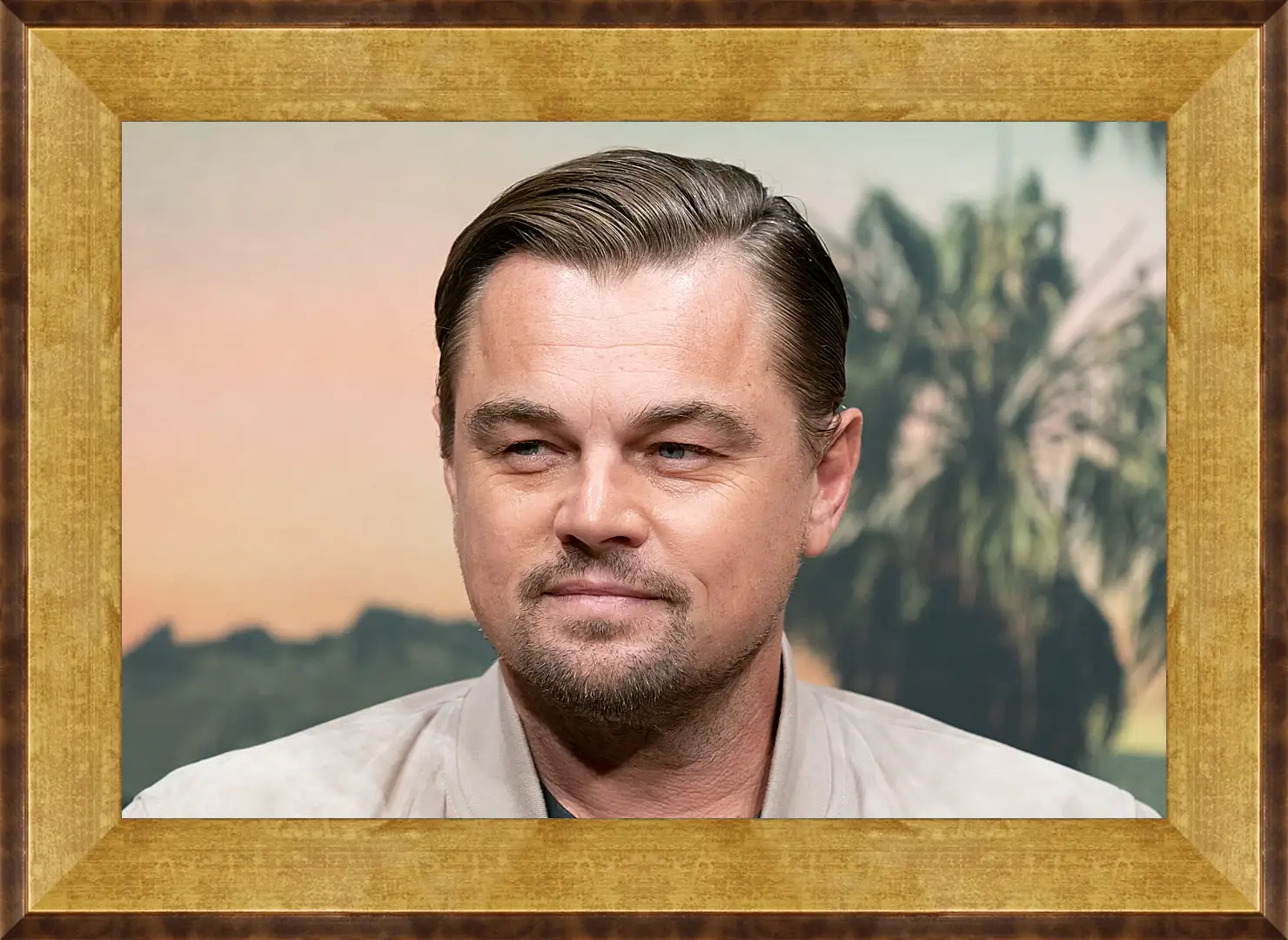 Картина в раме - Леонардо Ди Каприо. Leonardo DiCaprio