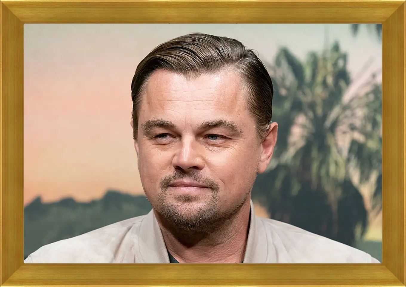 Картина в раме - Леонардо Ди Каприо. Leonardo DiCaprio