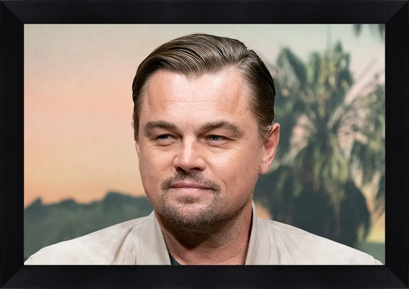 Картина в раме - Леонардо Ди Каприо. Leonardo DiCaprio