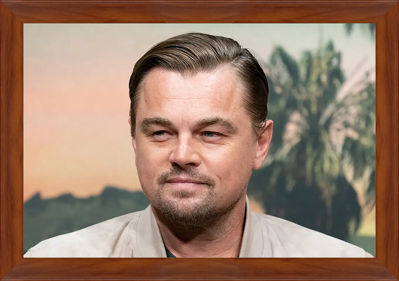 Картина в раме - Леонардо Ди Каприо. Leonardo DiCaprio