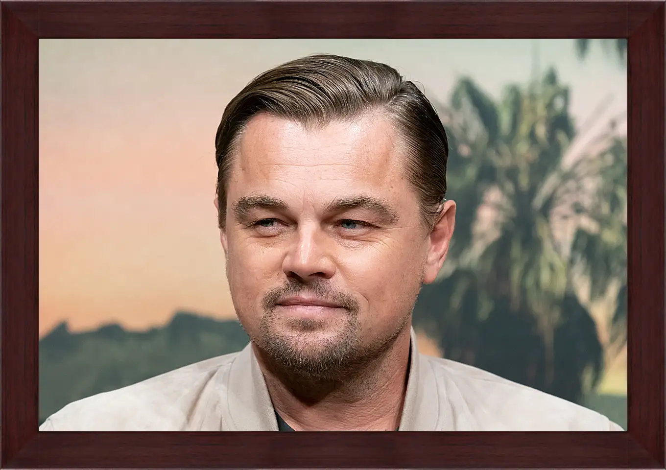 Картина в раме - Леонардо Ди Каприо. Leonardo DiCaprio