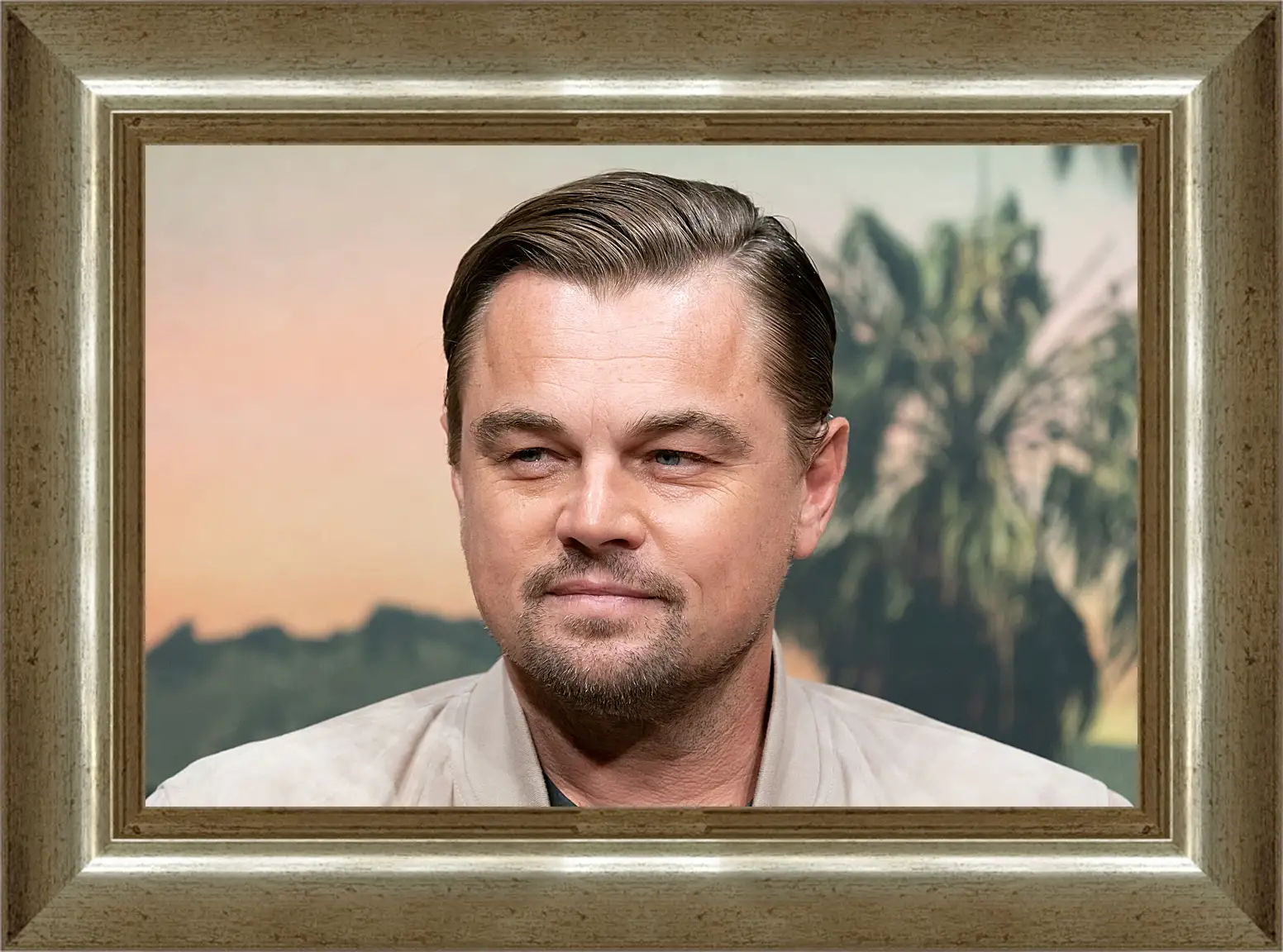 Картина в раме - Леонардо Ди Каприо. Leonardo DiCaprio