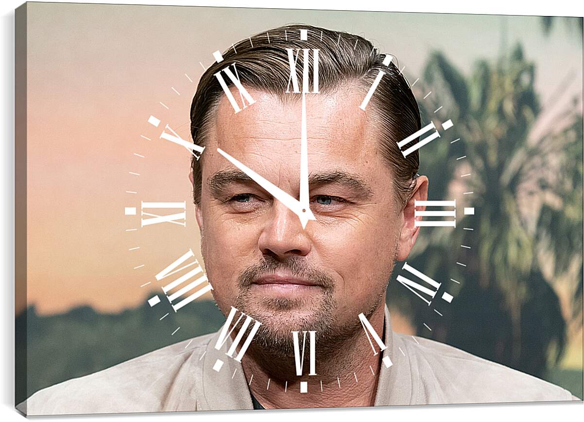 Часы картина - Леонардо Ди Каприо. Leonardo DiCaprio
