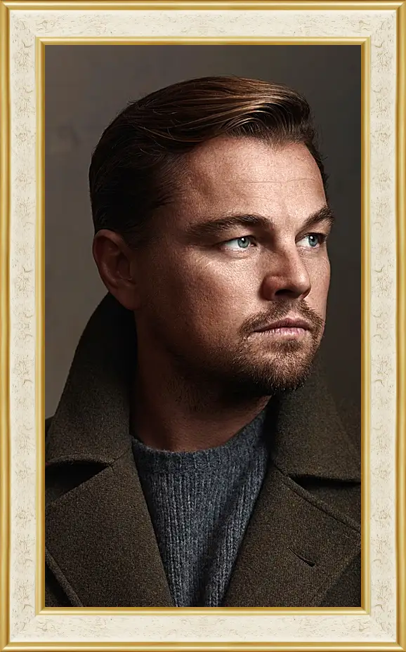 Картина в раме - Леонардо Ди Каприо. Leonardo DiCaprio