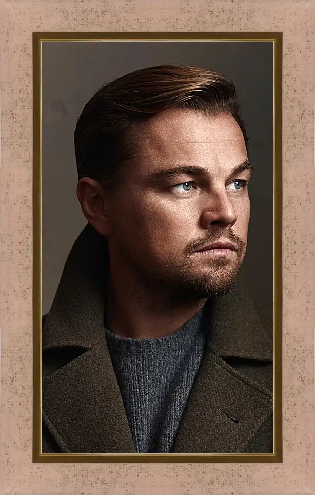 Картина в раме - Леонардо Ди Каприо. Leonardo DiCaprio