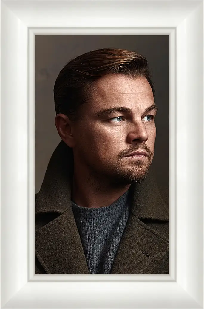 Картина в раме - Леонардо Ди Каприо. Leonardo DiCaprio