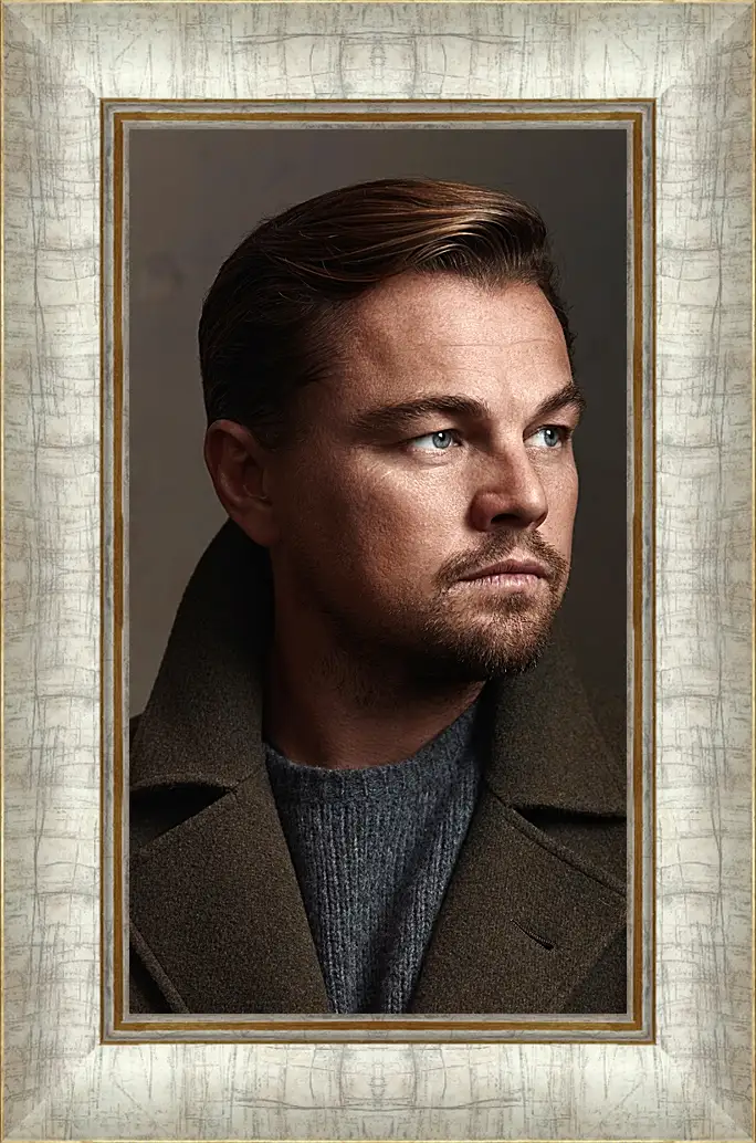 Картина в раме - Леонардо Ди Каприо. Leonardo DiCaprio