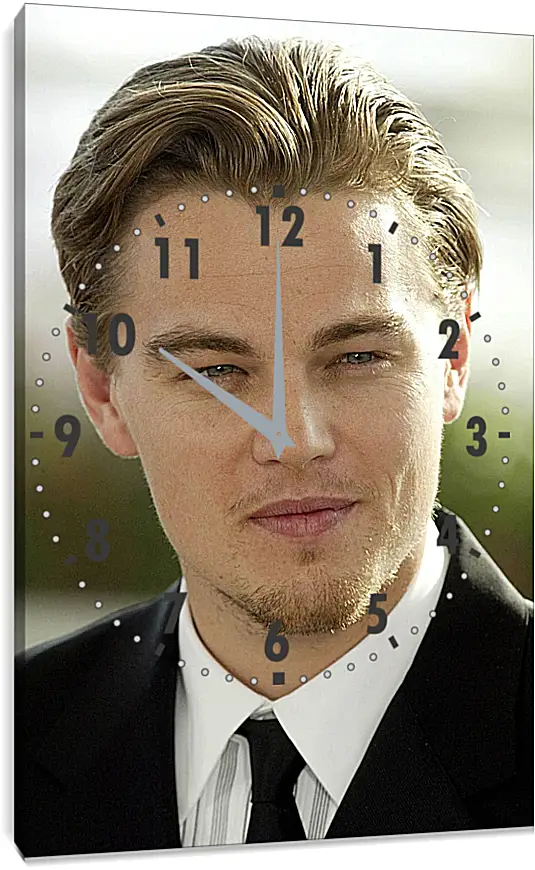 Часы картина - Леонардо Ди Каприо. Leonardo DiCaprio