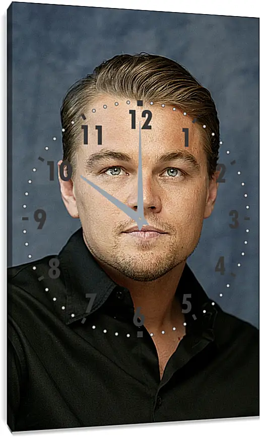Часы картина - Леонардо Ди Каприо. Leonardo DiCaprio