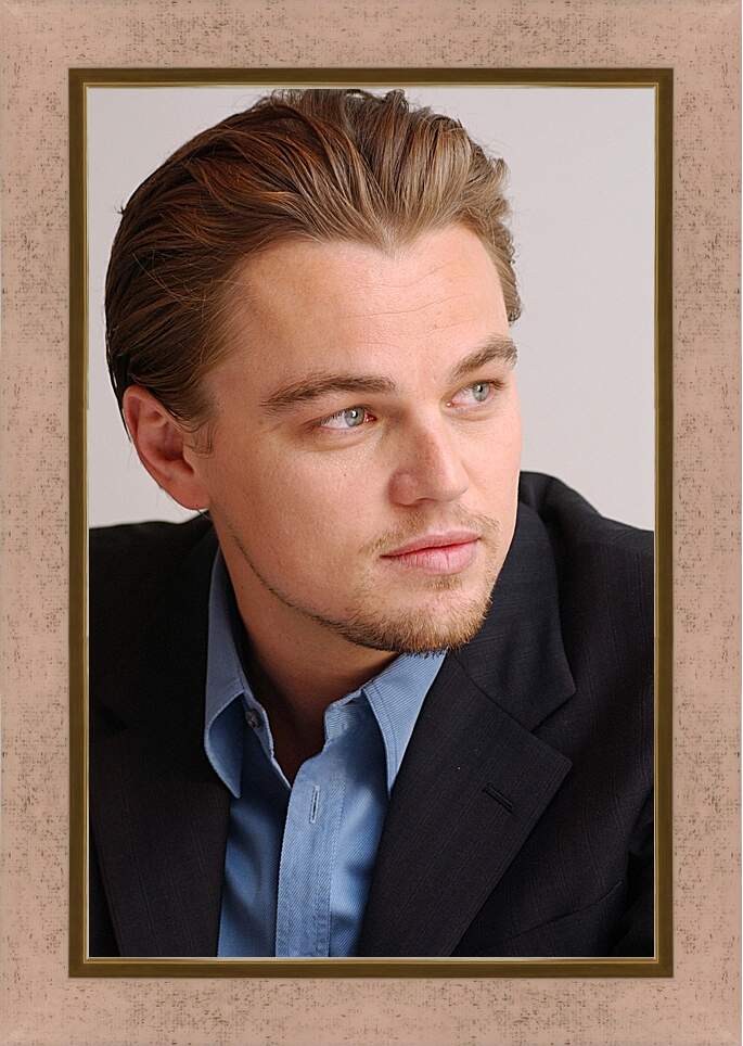 Картина в раме - Леонардо Ди Каприо. Leonardo DiCaprio