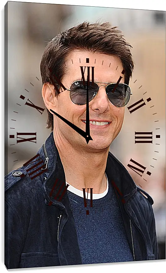 Часы картина - Том Круз. Tom Cruise