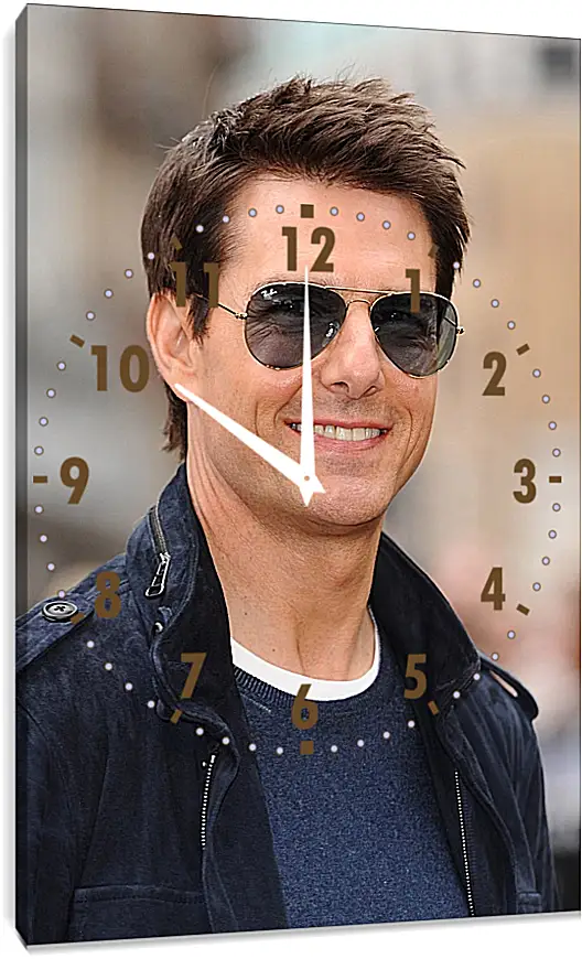Часы картина - Том Круз. Tom Cruise