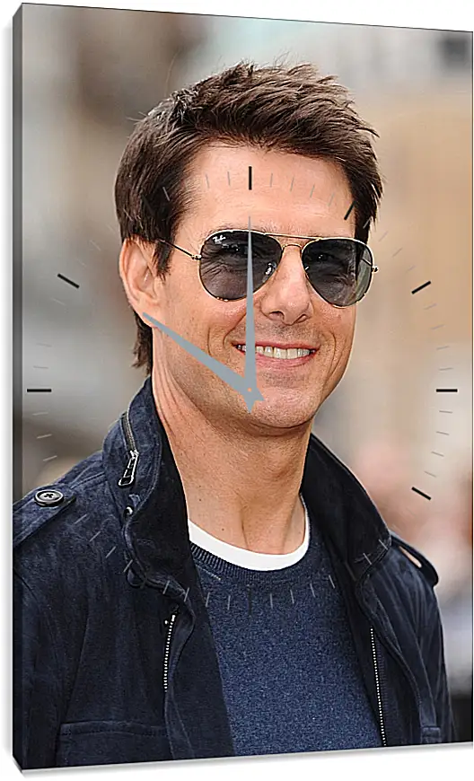 Часы картина - Том Круз. Tom Cruise