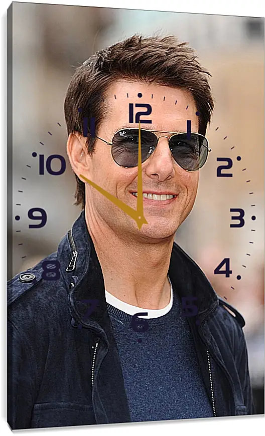 Часы картина - Том Круз. Tom Cruise