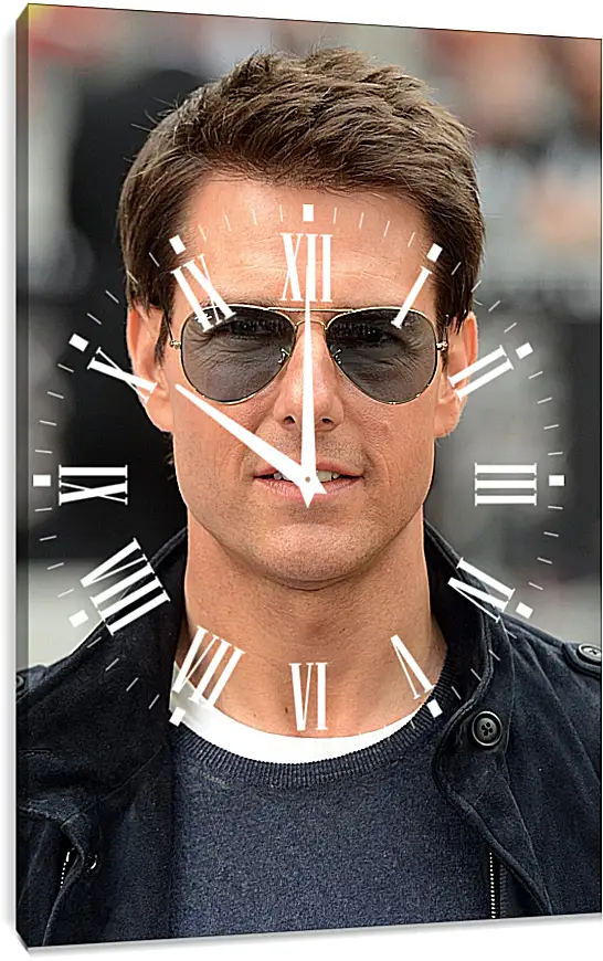 Часы картина - Том Круз. Tom Cruise