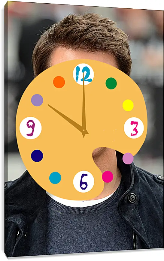 Часы картина - Том Круз. Tom Cruise