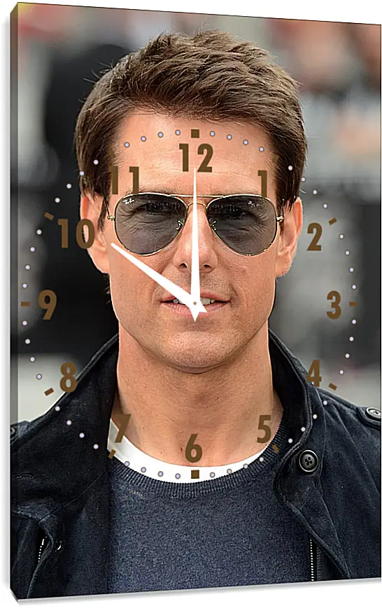 Часы картина - Том Круз. Tom Cruise