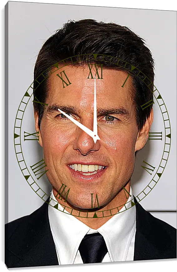 Часы картина - Том Круз. Tom Cruise