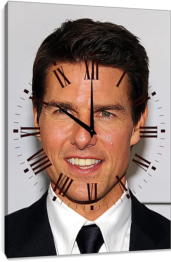 Часы картина - Том Круз. Tom Cruise