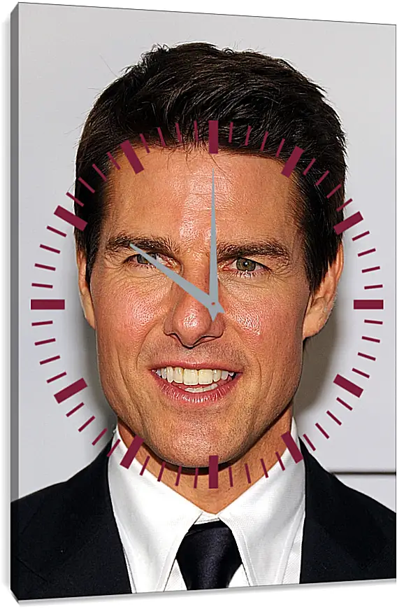 Часы картина - Том Круз. Tom Cruise