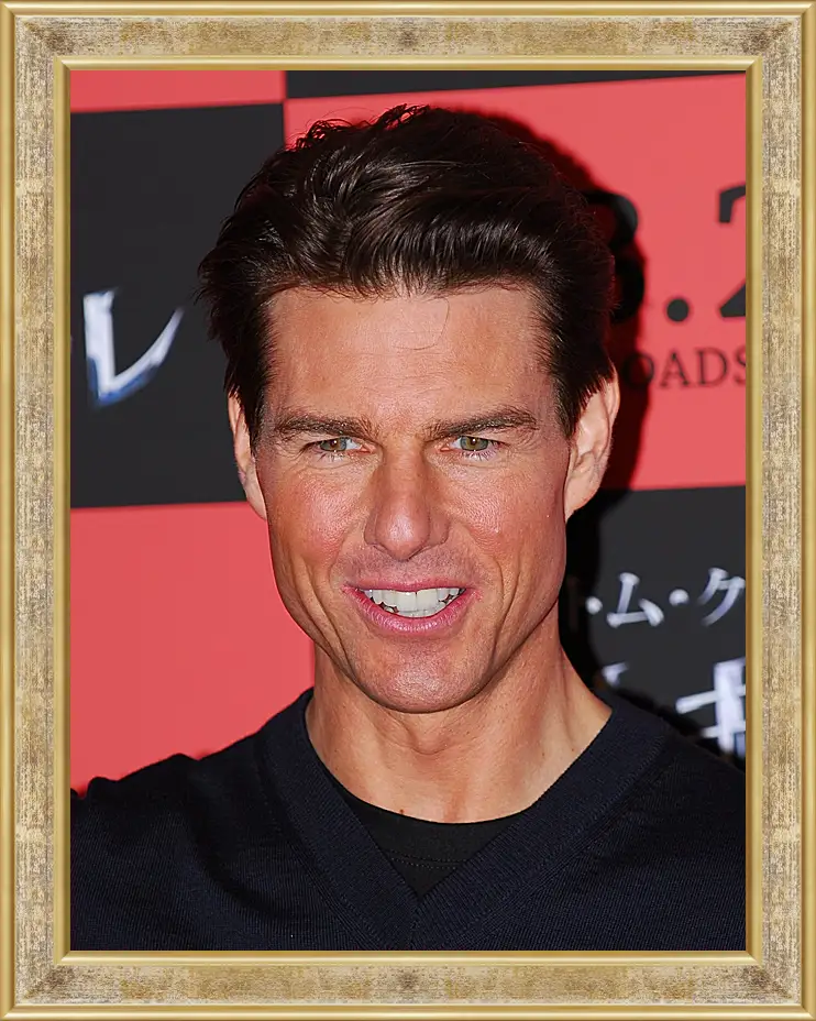 Картина в раме - Том Круз. Tom Cruise