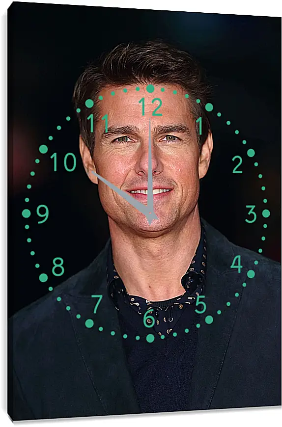 Часы картина - Том Круз. Tom Cruise