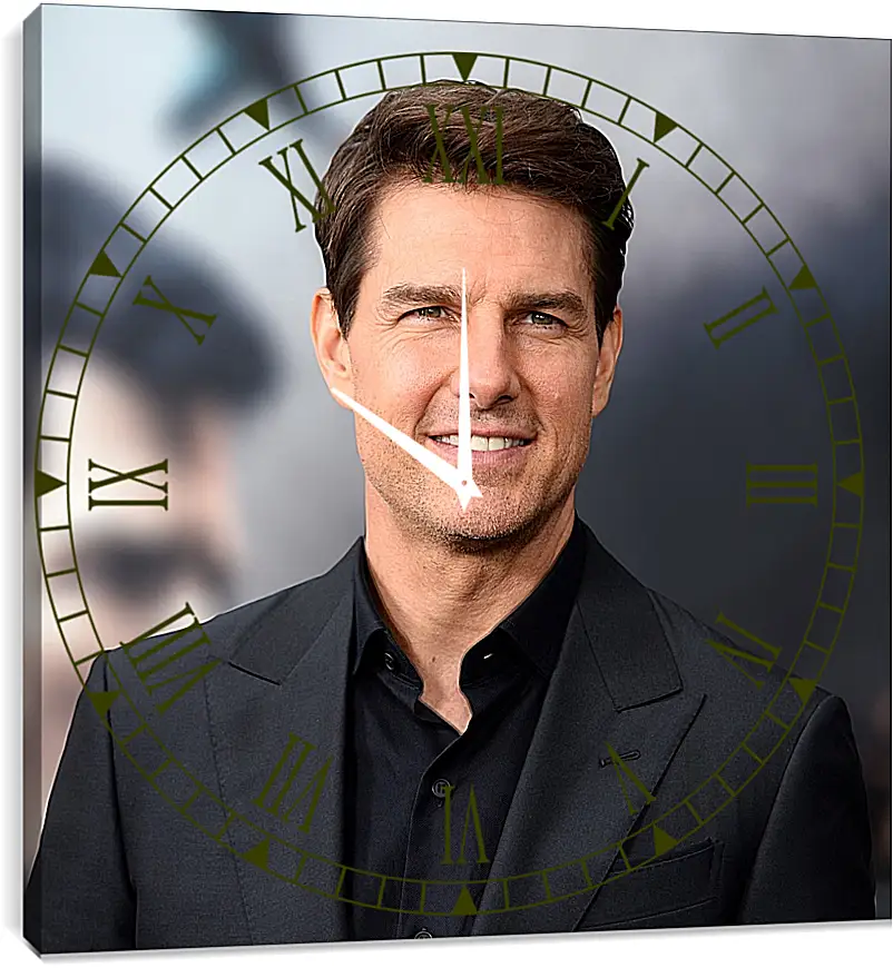 Часы картина - Том Круз. Tom Cruise