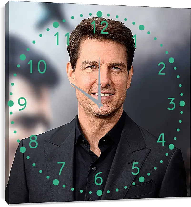 Часы картина - Том Круз. Tom Cruise