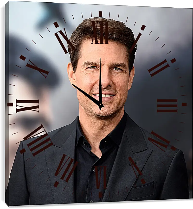 Часы картина - Том Круз. Tom Cruise