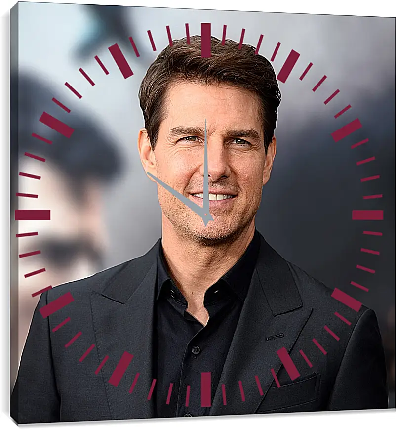 Часы картина - Том Круз. Tom Cruise