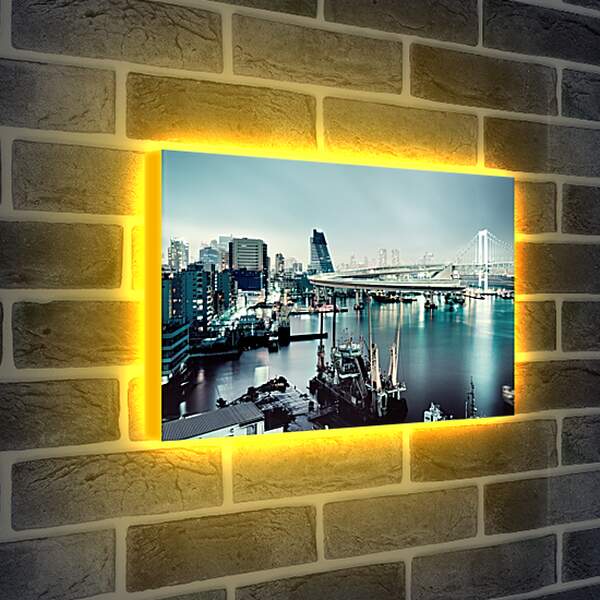 Лайтбокс световая панель - Город