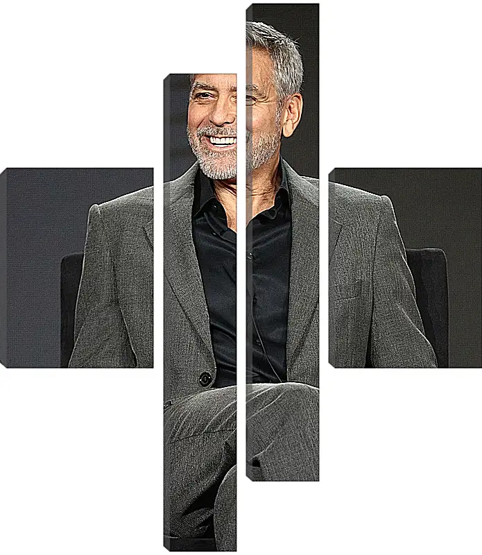 Модульная картина - Джордж Клуни. George Clooney