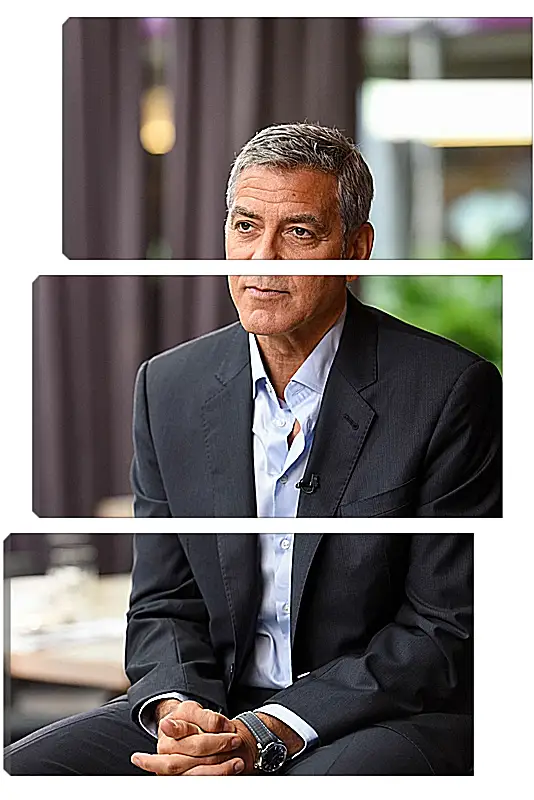 Модульная картина - Джордж Клуни. George Clooney