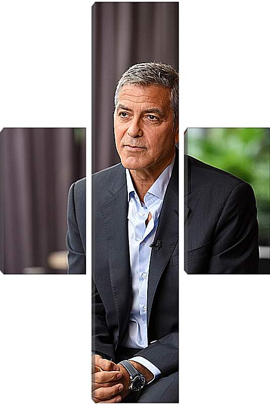 Модульная картина - Джордж Клуни. George Clooney