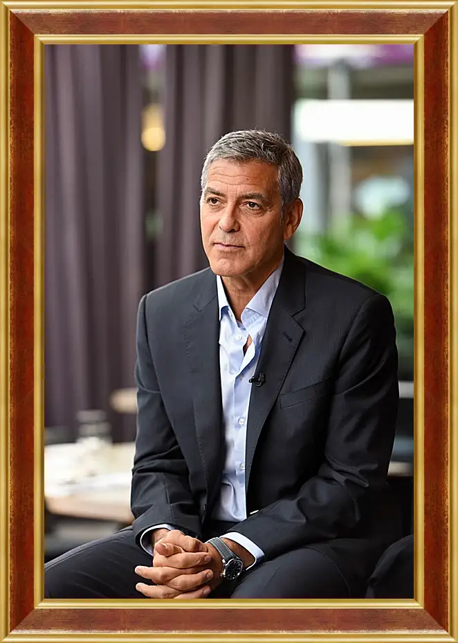 Картина в раме - Джордж Клуни. George Clooney