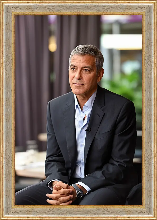 Картина в раме - Джордж Клуни. George Clooney