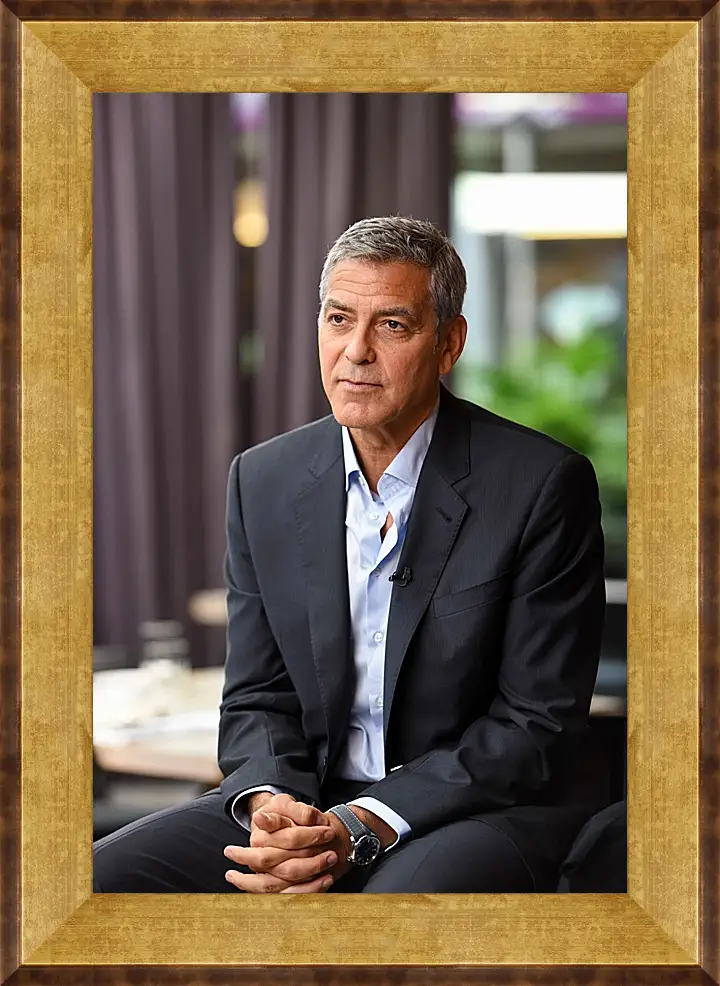 Картина в раме - Джордж Клуни. George Clooney