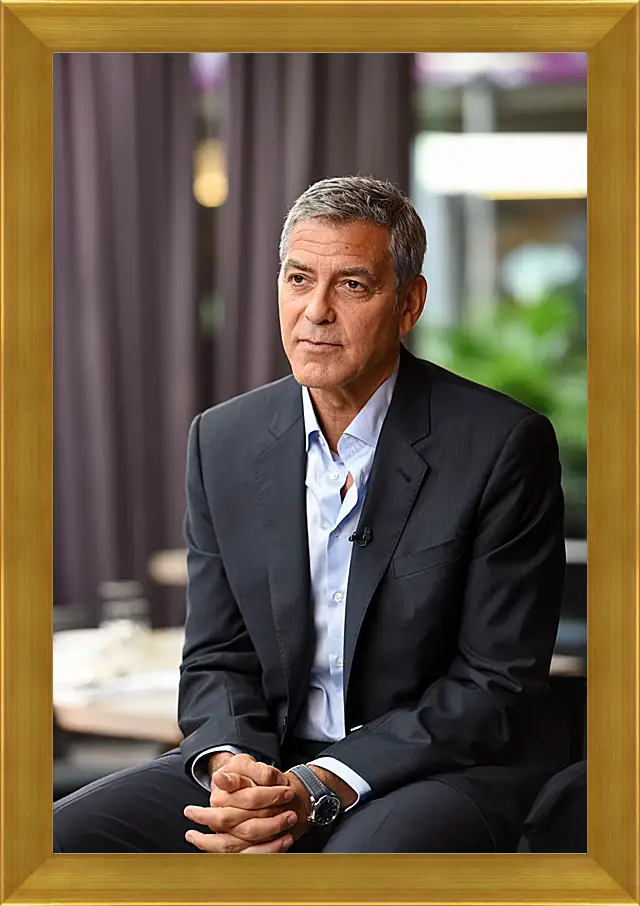 Картина в раме - Джордж Клуни. George Clooney