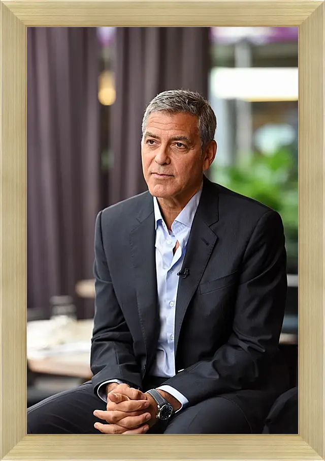 Картина в раме - Джордж Клуни. George Clooney