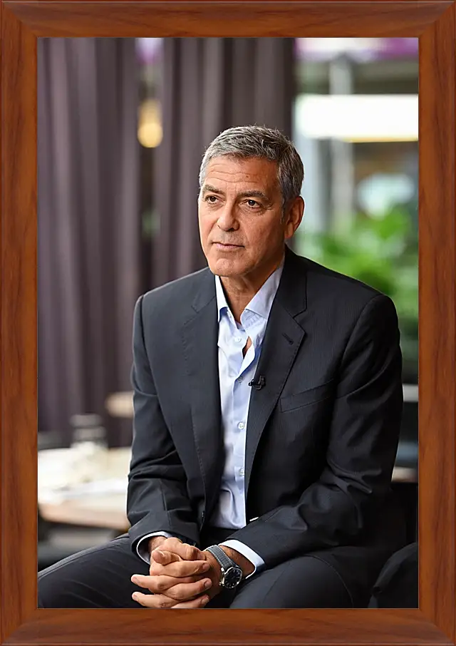 Картина в раме - Джордж Клуни. George Clooney