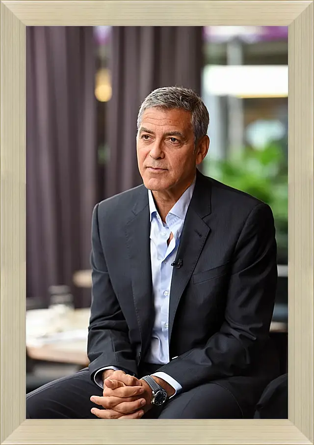 Картина в раме - Джордж Клуни. George Clooney