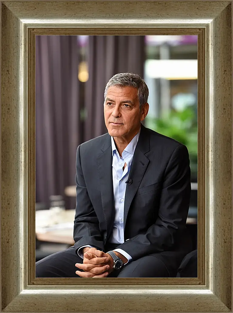 Картина в раме - Джордж Клуни. George Clooney