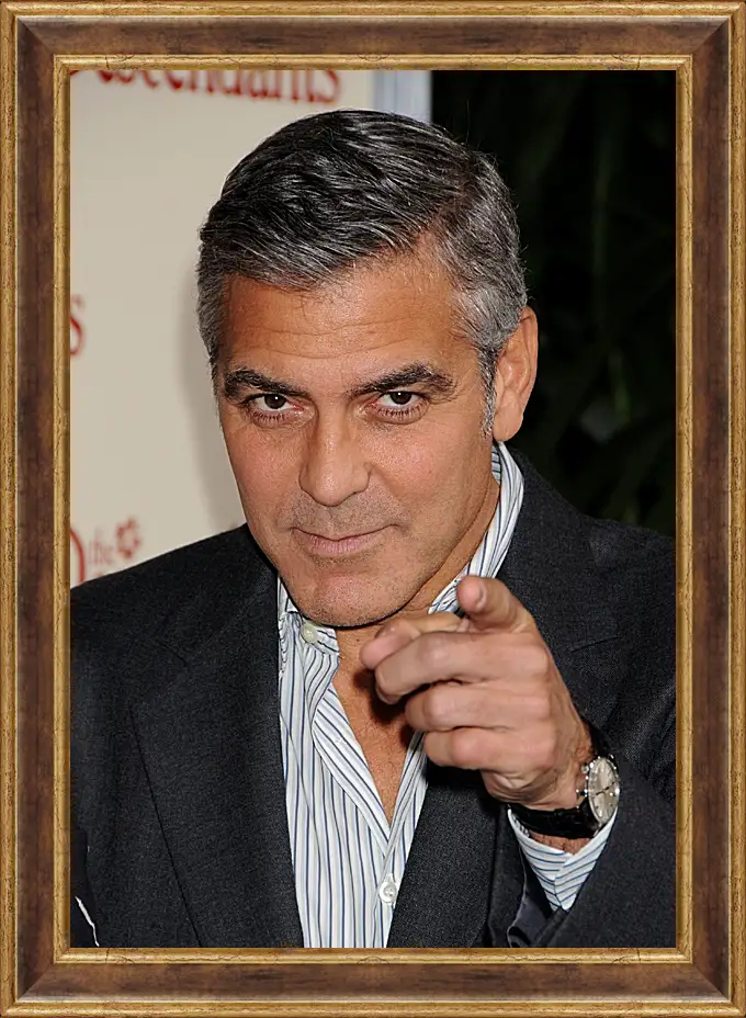 Картина в раме - Джордж Клуни. George Clooney