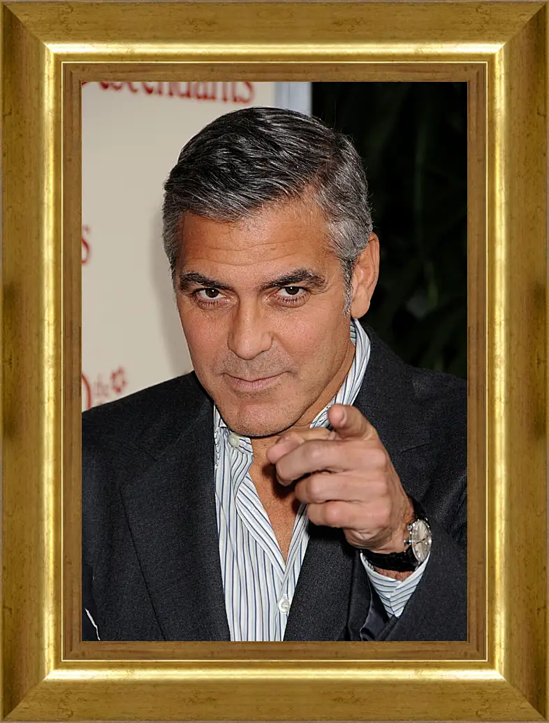 Картина в раме - Джордж Клуни. George Clooney